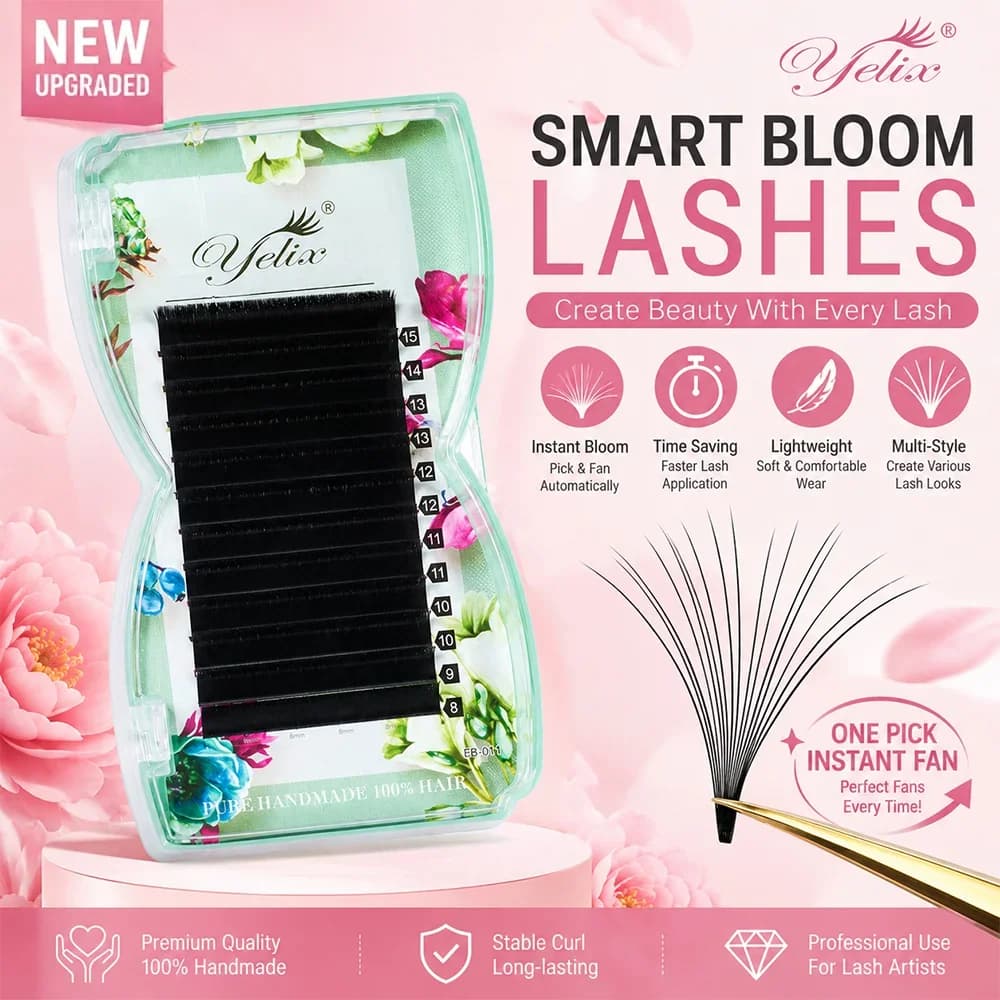 Helppo fannaus Smart Bloom -sekoituspituusrripset